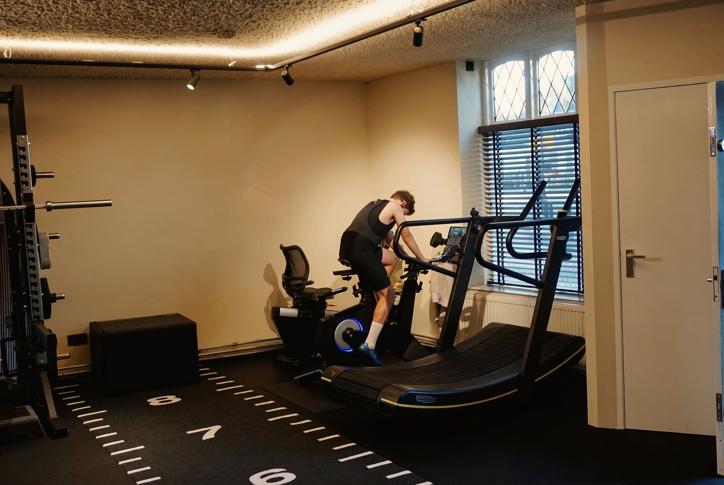 Trainen in de sportboetiek van Aathletics